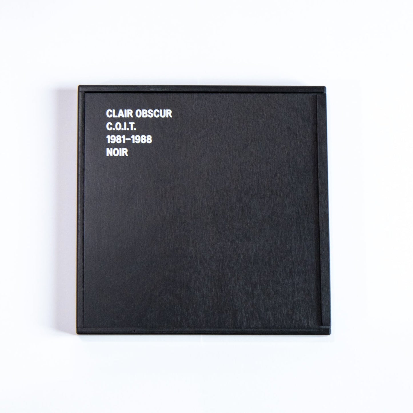 Clair obscur, COIT, 1981-1988 Noir Boitier en bois 2CD